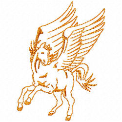 Horses Embroidery Design 7